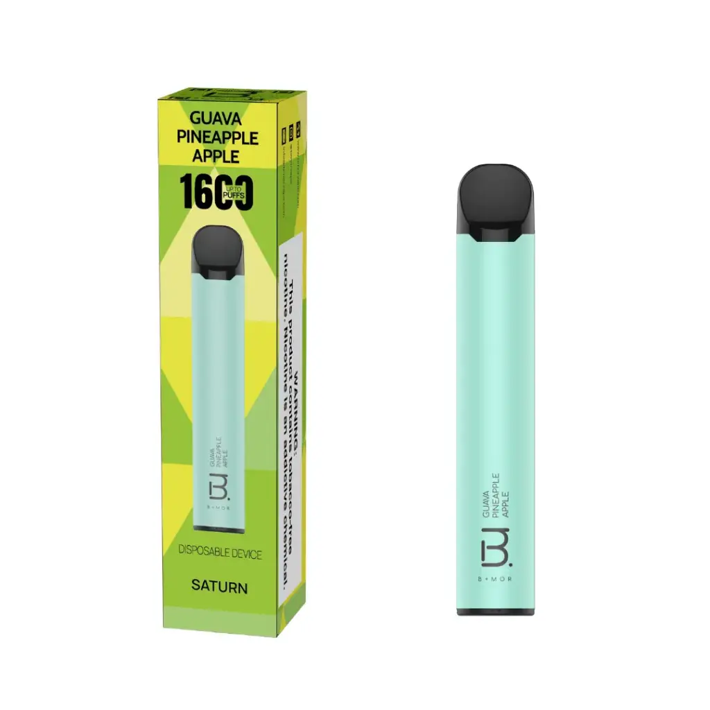 Guava Pineapple Apple - BMOR SATURN 1600 Puff Disposable 5%                