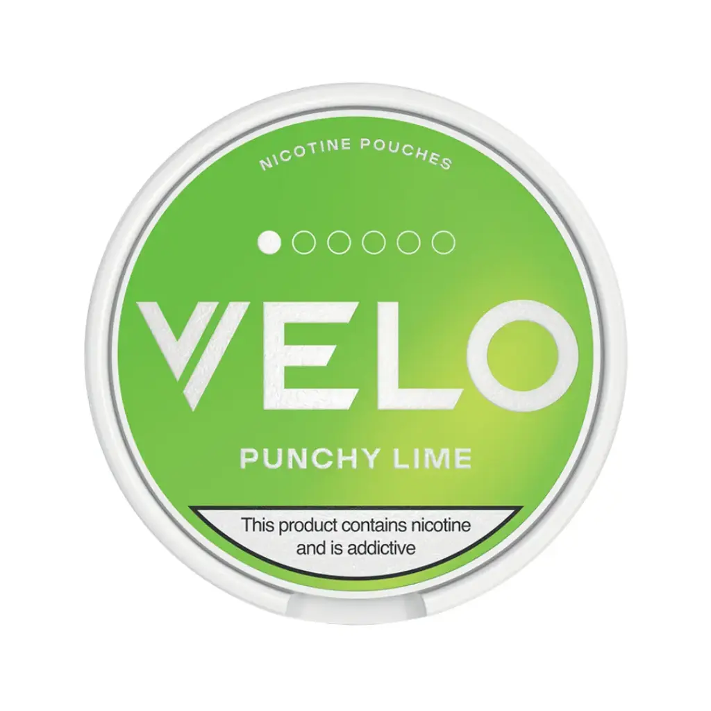 Punchy Lime - VELO Snus (4mg, 15 Mini)