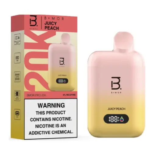 Juicy Peach - BMOR PRO 20K Disposable 5%